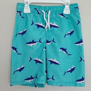 Old Navy Boy's Shark Swim Trunks